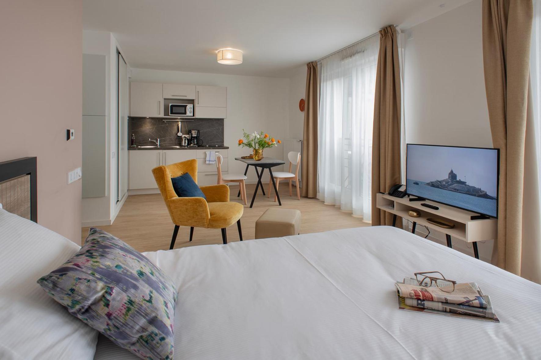 Aparthotel Domitys - Le Beryl à Saint-Ouen  Extérieur photo